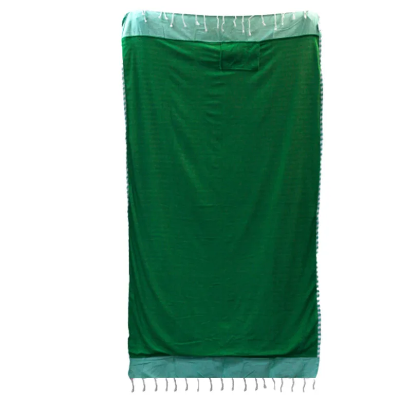 Cotton Pario Towel - 100x180 cm - Picnick Verde — foto 5