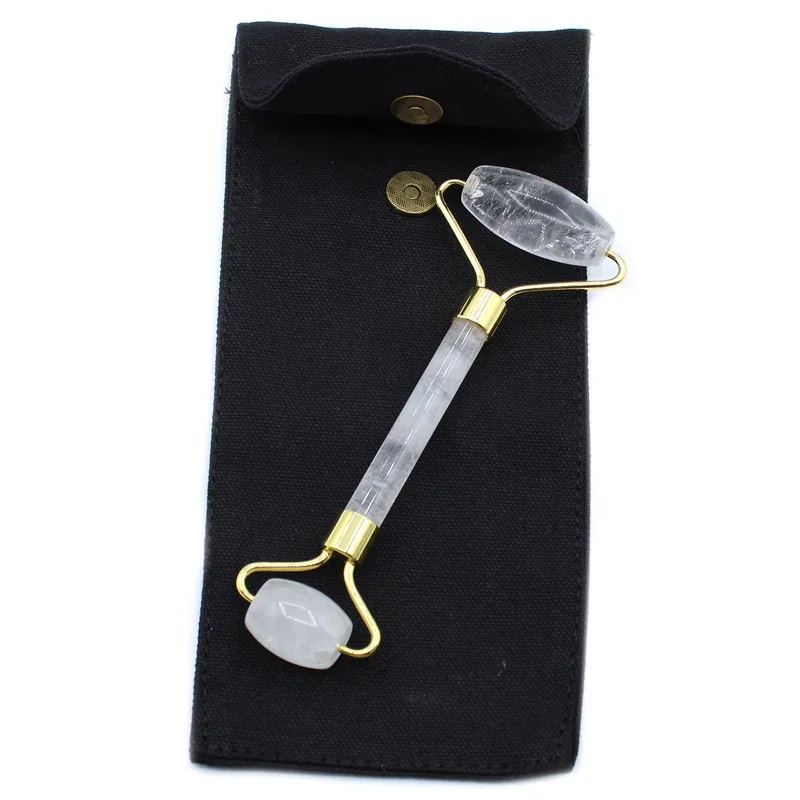 Gemstone Face Roller Rock Quartz — foto 1