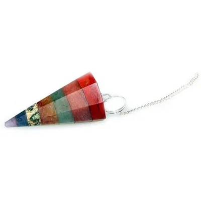 Pendulum 7 Slice Chakra Style