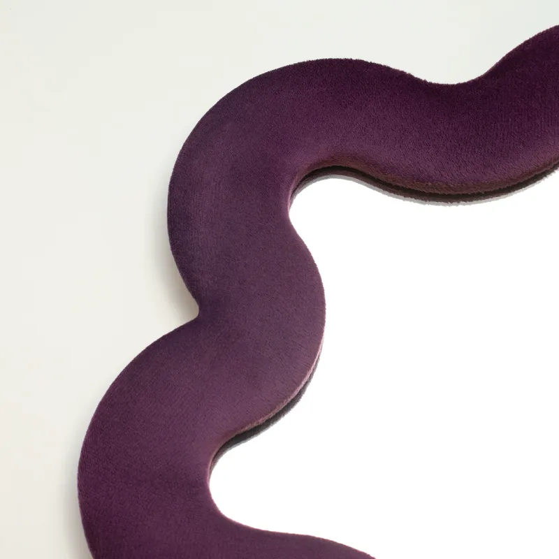 Soft Squiggly Mirror – Star – Mauve — foto 2