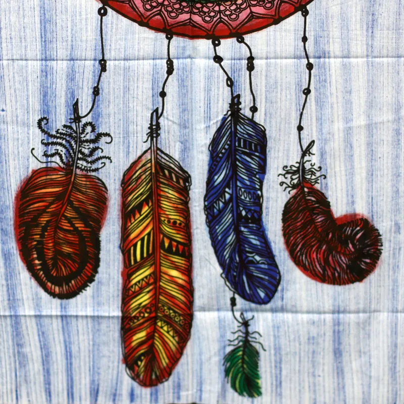 Handbrushed Cotton Wall Art -Dreamcather — foto 1