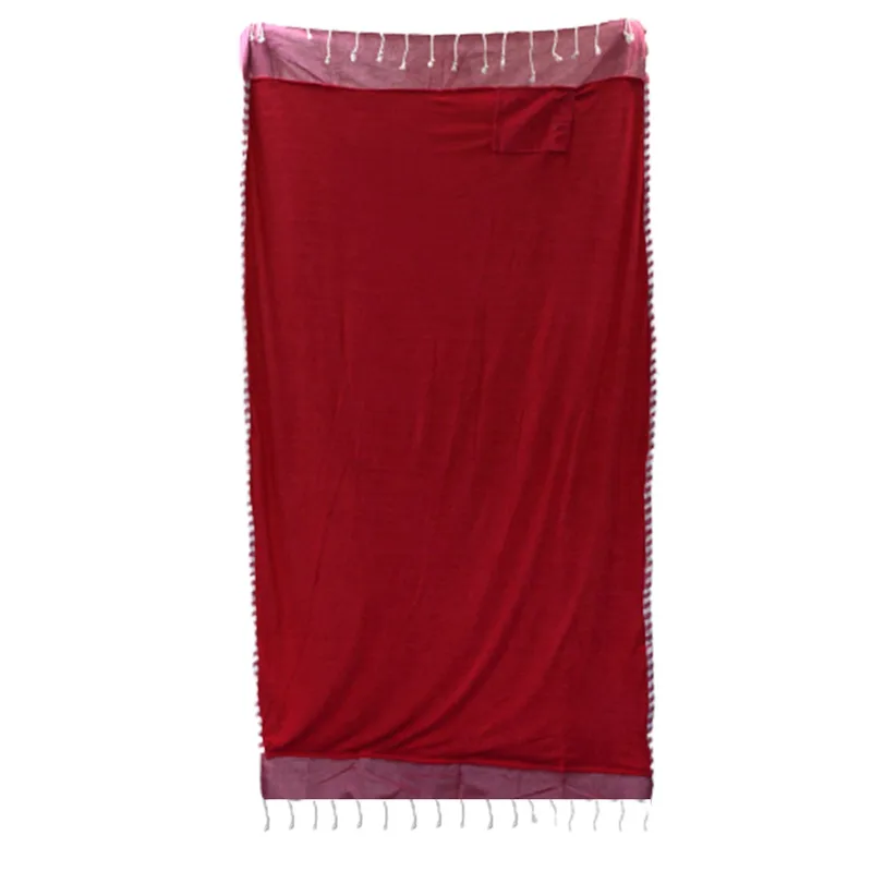 Cotton Pario Towel 100x180 cm Hot Pink — foto 2