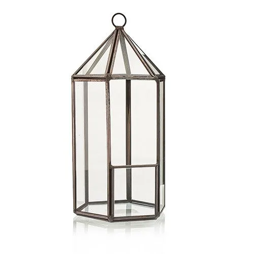 Glass Terrarium Lantern Shape — foto 3