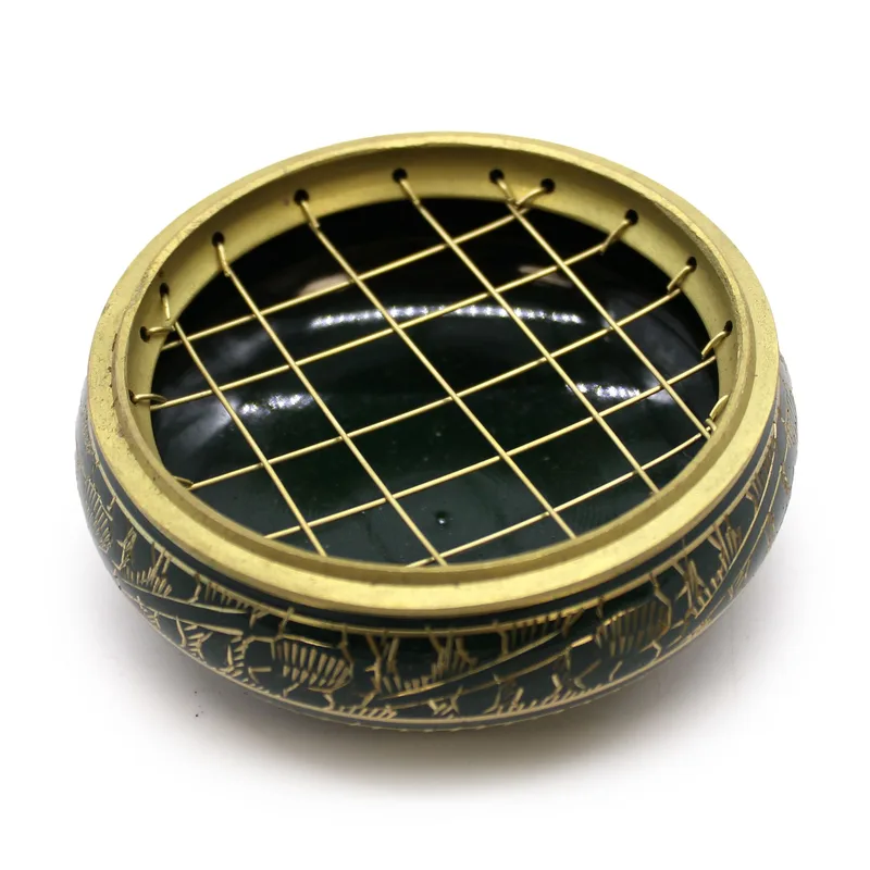 Chakra Charcoal Incenso Jar Heart — foto 1