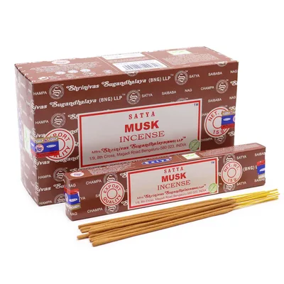 Satya Incenso 15gm - Muschio