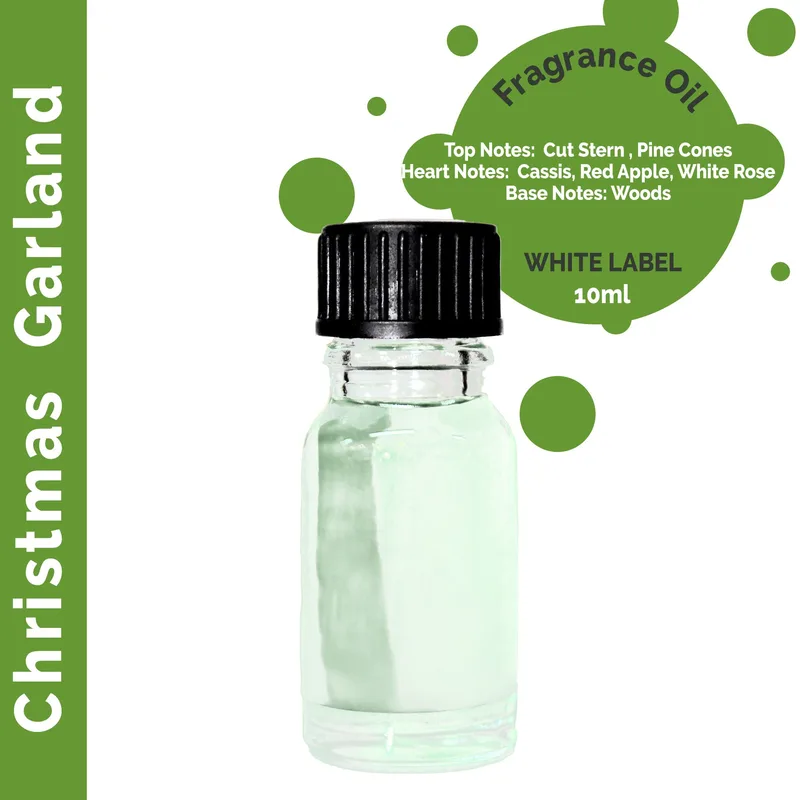 Christmas Garland Profumo Olio 10ml Bianco Label — foto 1