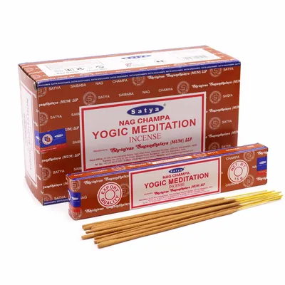 Satya Incenso Sticks 15g - Yogic Meditation — foto 2