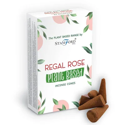 Plant Based Incenso Cones Regal Rosa