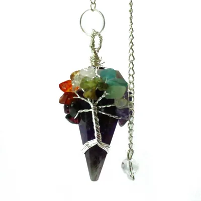 Magic Pendulum - Seven Chakra - Amethyst — foto 3