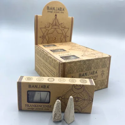 Banjara Smudge Pyramid Cones Frankincense — foto 1