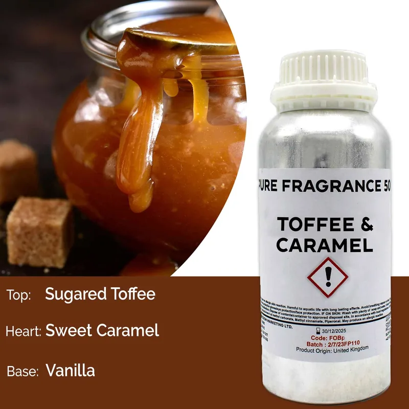 Toffee & Caramel Puro Profumo Olio 500ml — foto 1