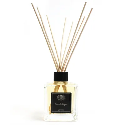 200ml Lime & Ginger Essenziale Olio Reed Diffusore — foto 2