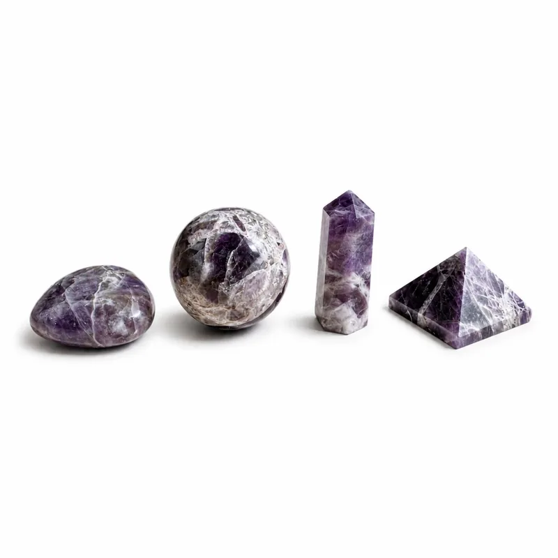 Four Gemstone Shapes - Amethyst — foto 3