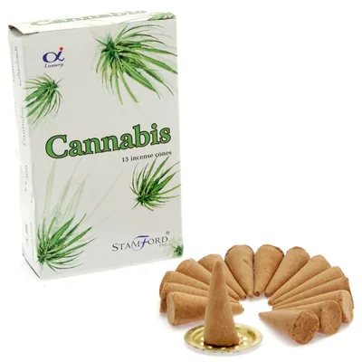 Cannabis Incenso Cones — foto 2
