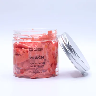 Peach Whipped Sapone 120g