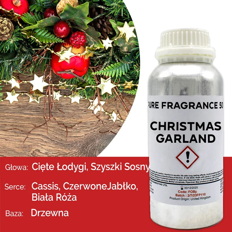 Christmas Garland Puro Profumo Olio 500ml — foto 1