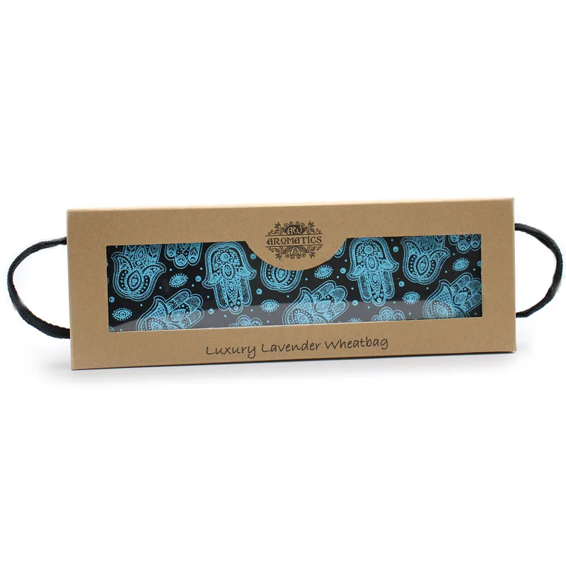 Luxury Lavanda Wheat Bag in Gift Scatola Hamsa — foto 4