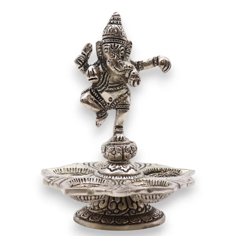 Dancing Ganesha Incenso Porta 14x10cm — foto 3
