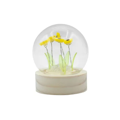 Floral Glow Garden Dome - 5 Sunflowers - LED Battery — foto 2