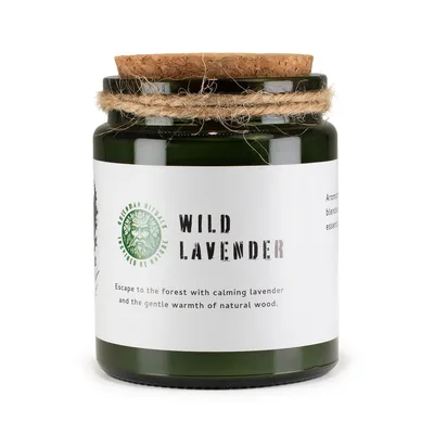 Greenman Woodwick Soy Candela Selvatico Lavanda — foto 3
