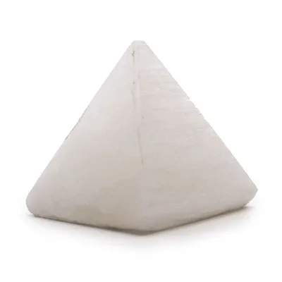 Selenite Pyramid - 5 cm — foto 3