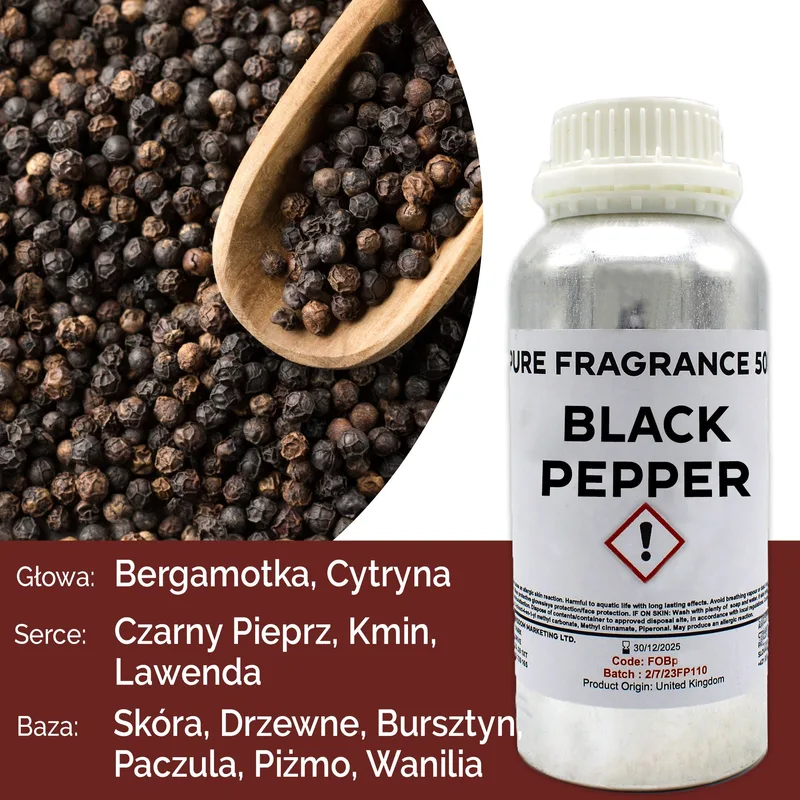 Nero Pepper Puro Profumo Olio 500ml — foto 6