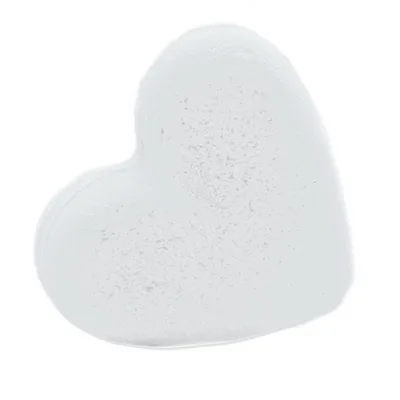 Love Heart Bagno Bomba 70g - Coconut — foto 3