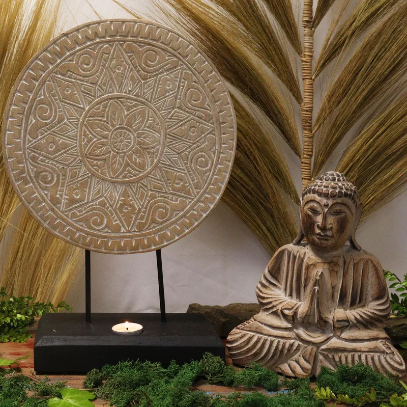 Buddha Feng Shui Set Classic Mandala Naturale — foto 5