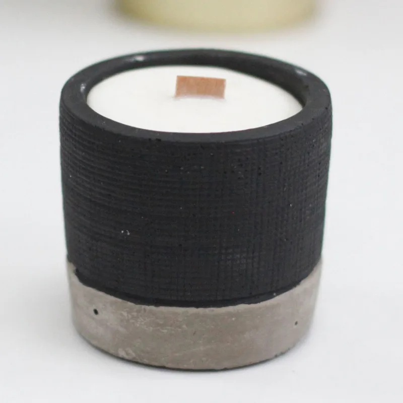 Pot Concrete Soy Candela Nero Brandy Butter — foto 2