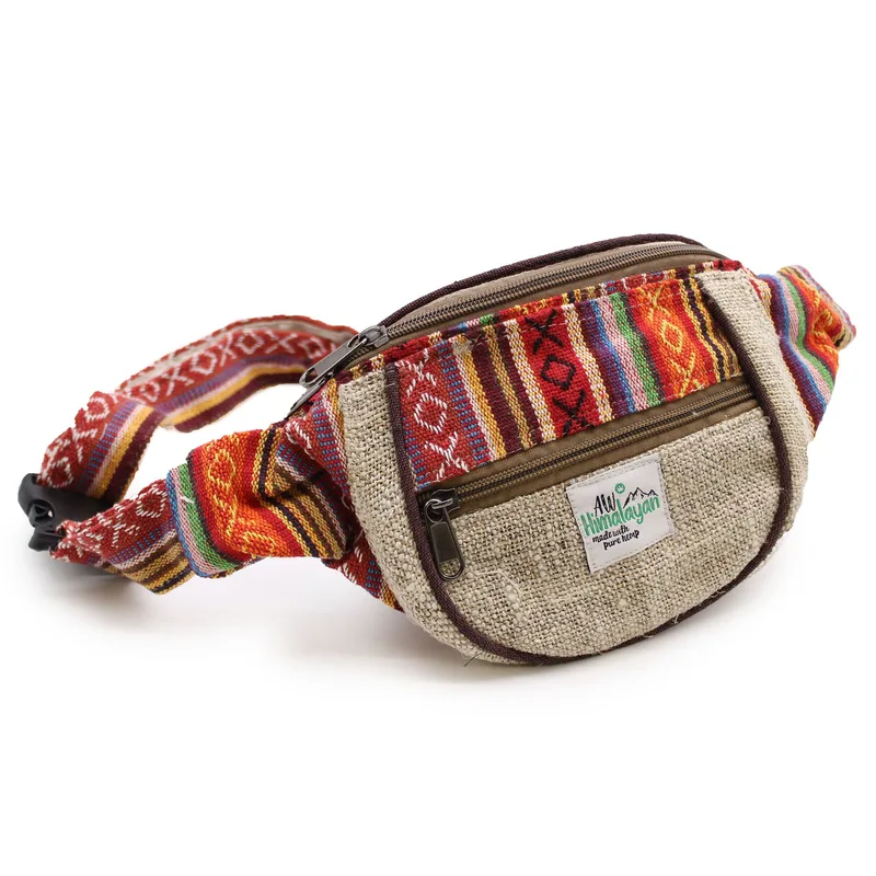 Bum Bag Hemp & Cotton Random Design