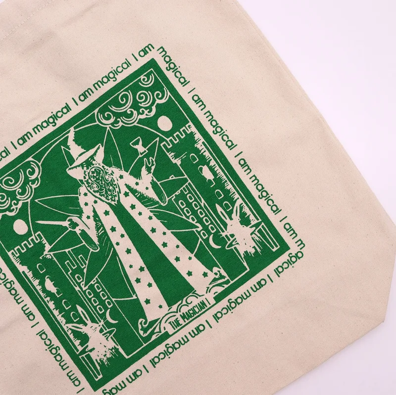 Borsa a tracolla Hop Hare - Sono Magica - Tela Canvas Cotone 10oz — foto 1