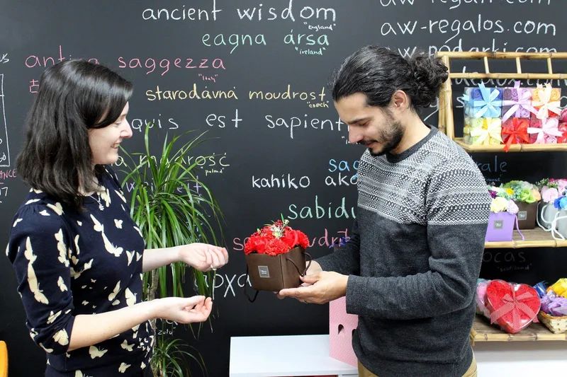 Sapone Fiore Bouqet Pink Rosa & Carnation — foto 6