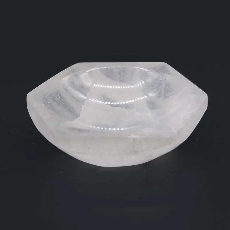 Selenite Hex Bowl 10cm — foto 2