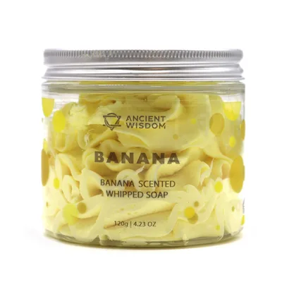 Banana Whipped Crema Sapone 120g — foto 2