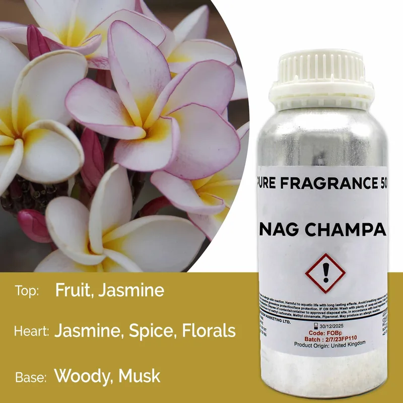 Nag Champa Puro Profumo Olio 500ml