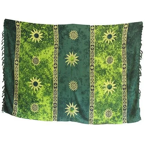 1x Bali Celtic Sarongs - Sun Symbols (4 Assorted Colours) — foto 4