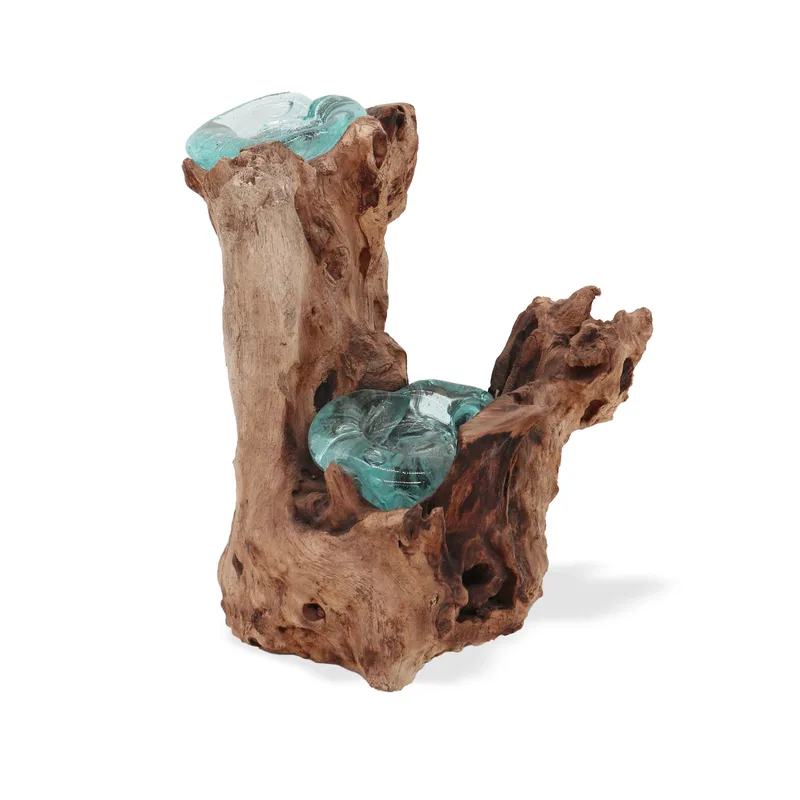 Molton Glass Candela Double Porta on Legno — foto 1