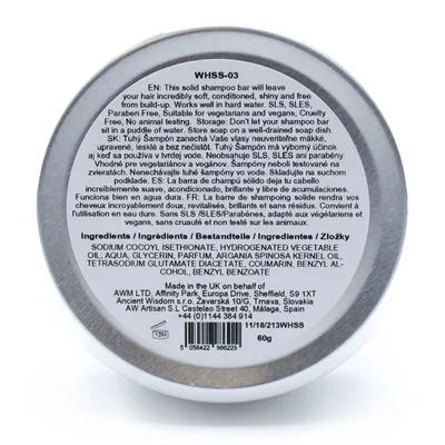 Selvatico Hare Solid Shampoo 60g - Hairy Coconut — foto 1