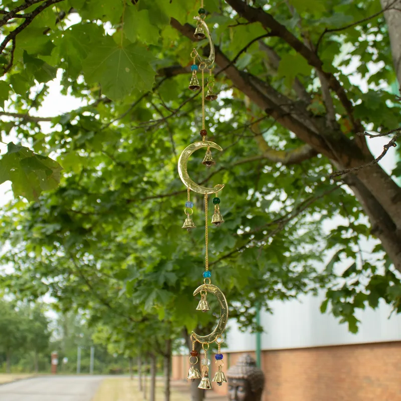 Indian Chimes Moon Drop 10 Bells 6.5x63cm — foto 2