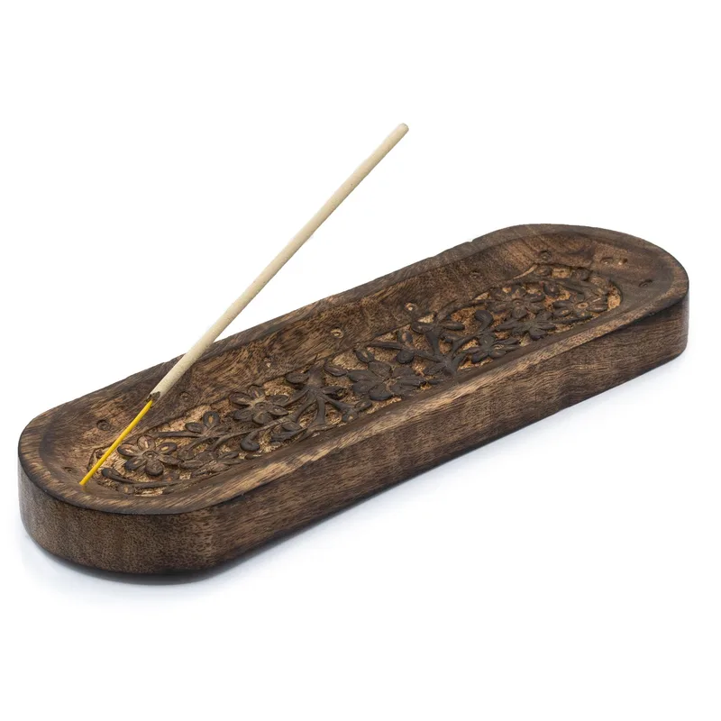 Large Incenso Tray 30x10cm Fiore Design — foto 2
