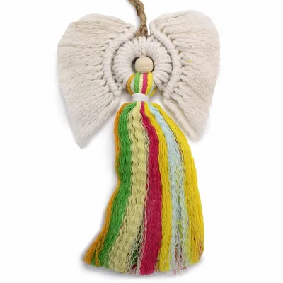 Macrame Angel - Rainbow — foto 5
