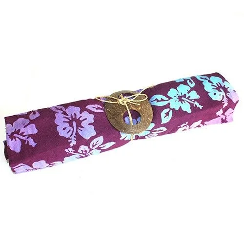 Bali Block Print Sarong Orchids — foto 2