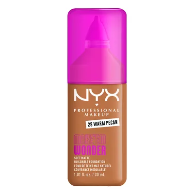 Nyx Make'em Wonder Foundation 29-Warm Pecan 30ml