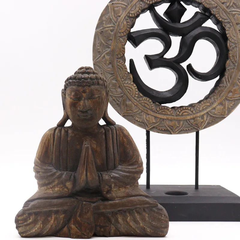 Buddha Feng Shui Set Om Grey & Nero — foto 2
