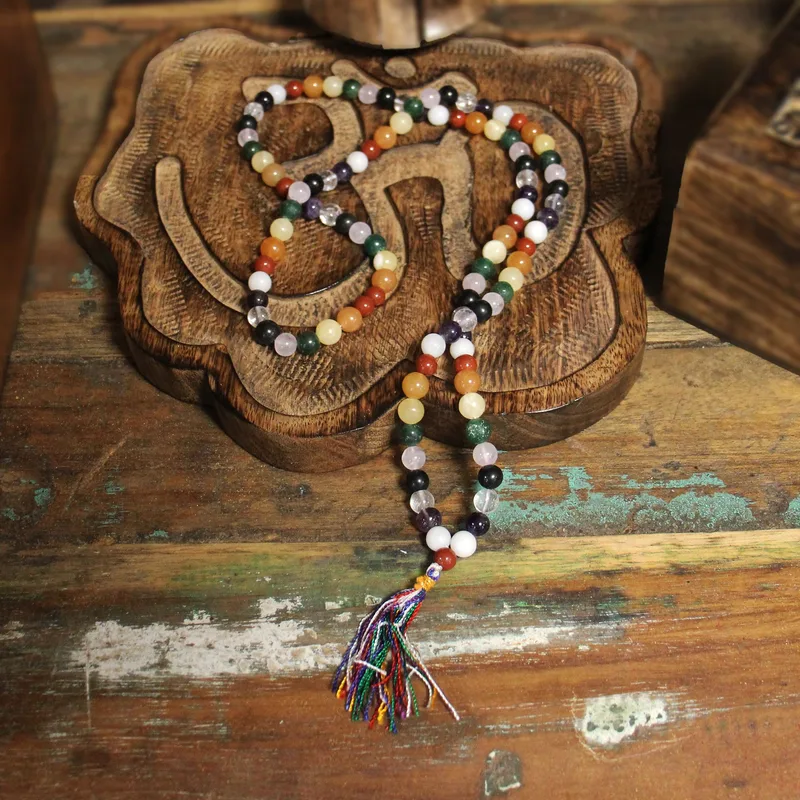 108 Bead Mala 9 Planet Astro — foto 1