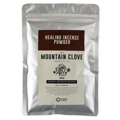 Healing Incenso Powder - Mountain Clove 100gm — foto 1