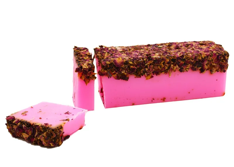 Rosa & Rosa Petals - Sapone Loaf