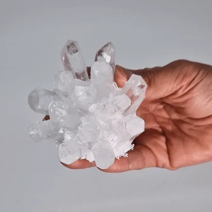 Crafted Quartz Cluster Clear Quartz