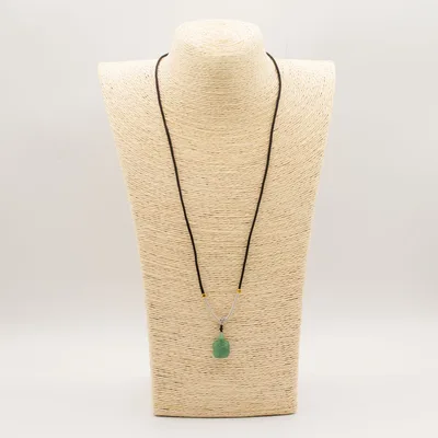 Collana con ciondolo Gemma - Tartaruga Giada