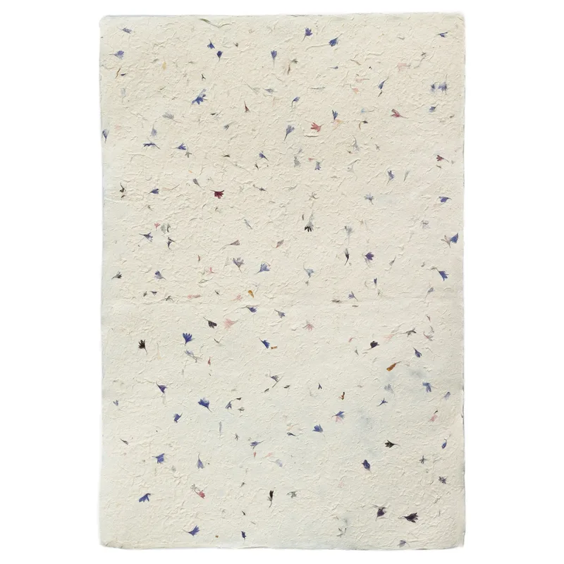 Lokta Craft & Wrapping Paper 51x76cm – Cornflower Petal — foto 6